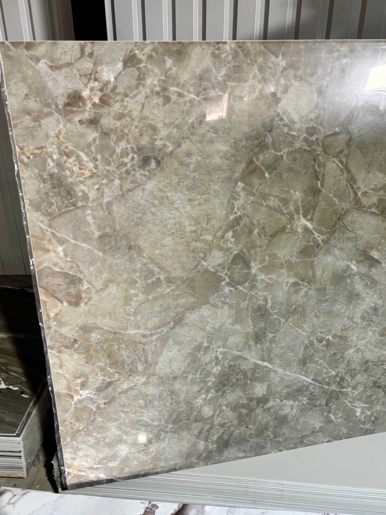 Desert Taupe Marble Sheet