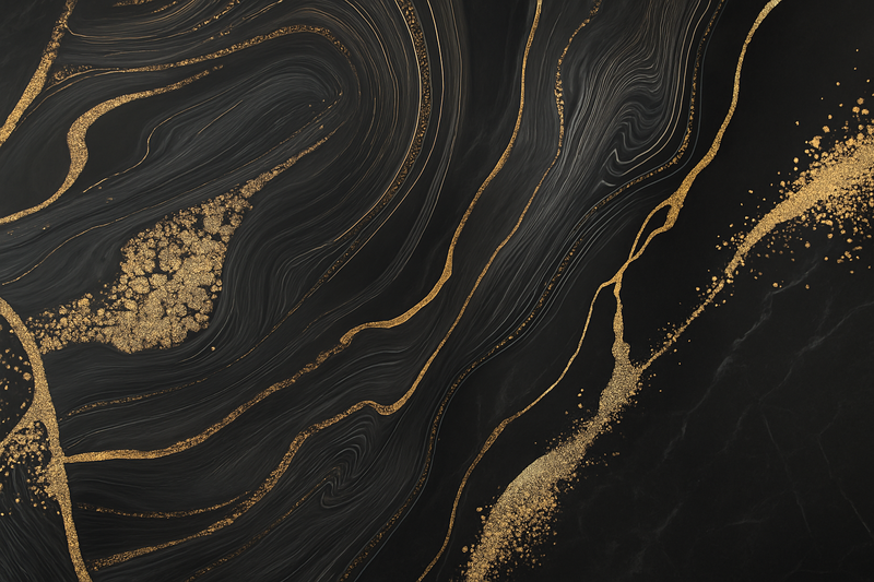 Gold Eclipse Marble Sheet