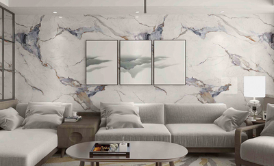 Blue Ember Marble Sheet